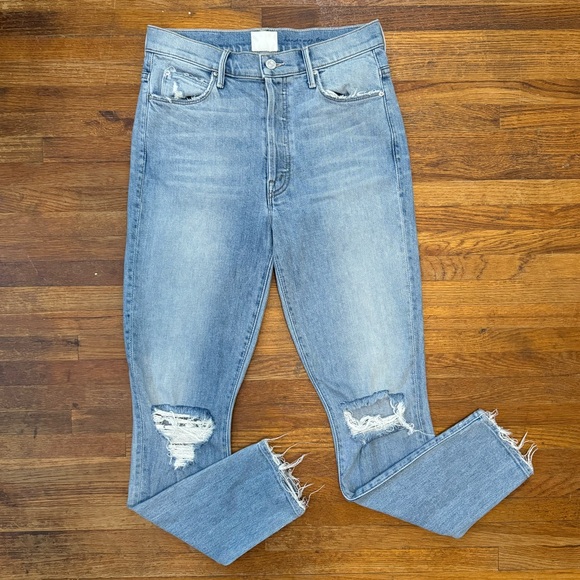 Mother x Miranda Kerr Easy Does It Ankle Jean In Thanks For Everything Size 27 - Picture 2 of 8